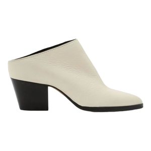 Dolce Vita Roya Leather Mule Off White Size 9